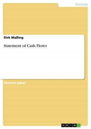 Cover of the book Statement of Cash Flows by Joanna Mastalerek