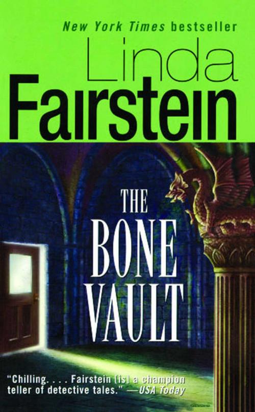 Cover of the book The Bone Vault by Linda Fairstein, Scribner