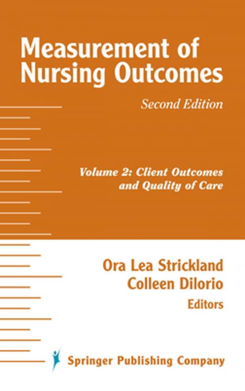 Cover of the book Measurement of Nursing Outcomes, 2nd Edition by , Springer Publishing Company