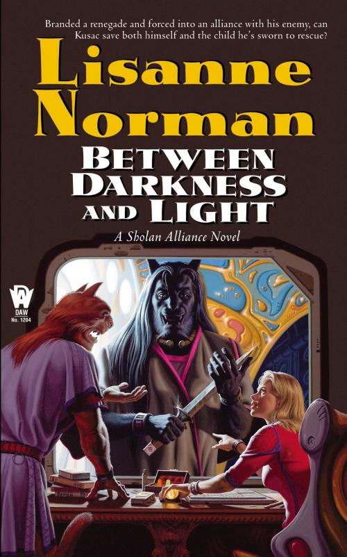 Cover of the book Between Darkness and Light by Lisanne Norman, DAW