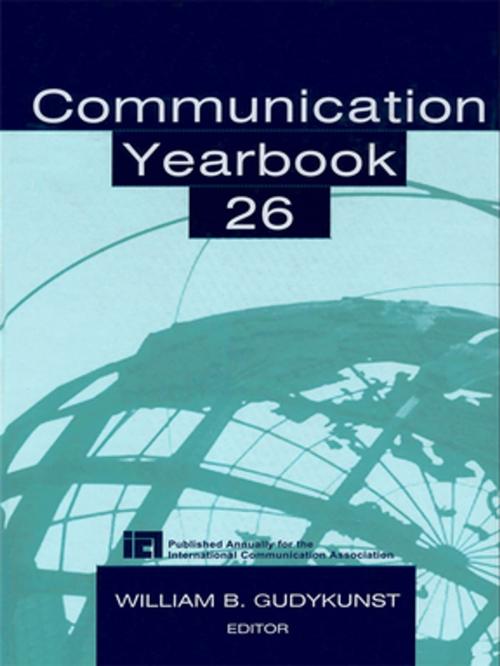Cover of the book Communication Yearbook 26 by , Taylor and Francis