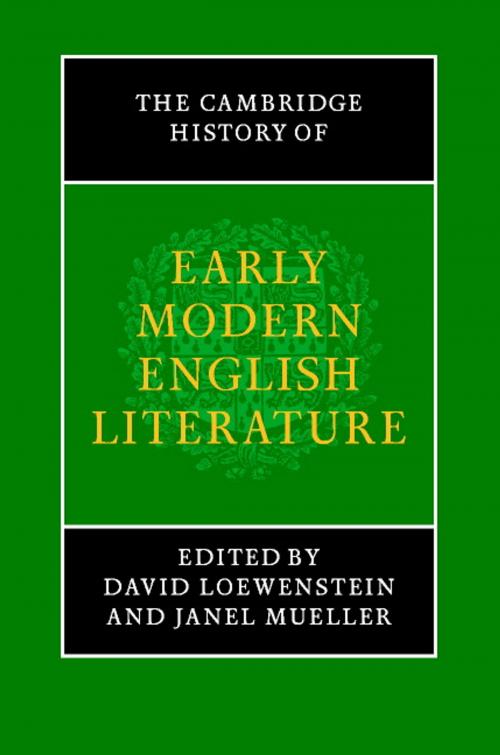 Cover of the book The Cambridge History of Early Modern English Literature by , Cambridge University Press