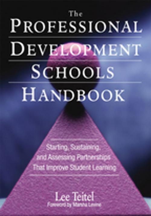 Cover of the book The Professional Development Schools Handbook by Lee Teitel, SAGE Publications