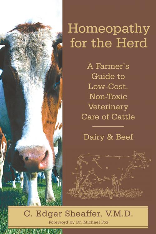 Cover of the book Homeopathy for the Herd by C. Edgar Sheaffer, V.M.D., Michael Fox, Acres U.S.A.