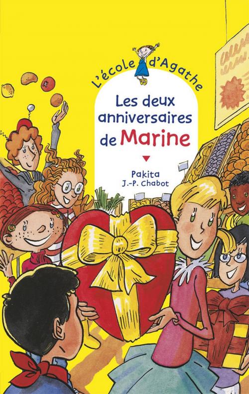 Cover of the book Les deux anniversaires de Marine by Pakita, Rageot Editeur