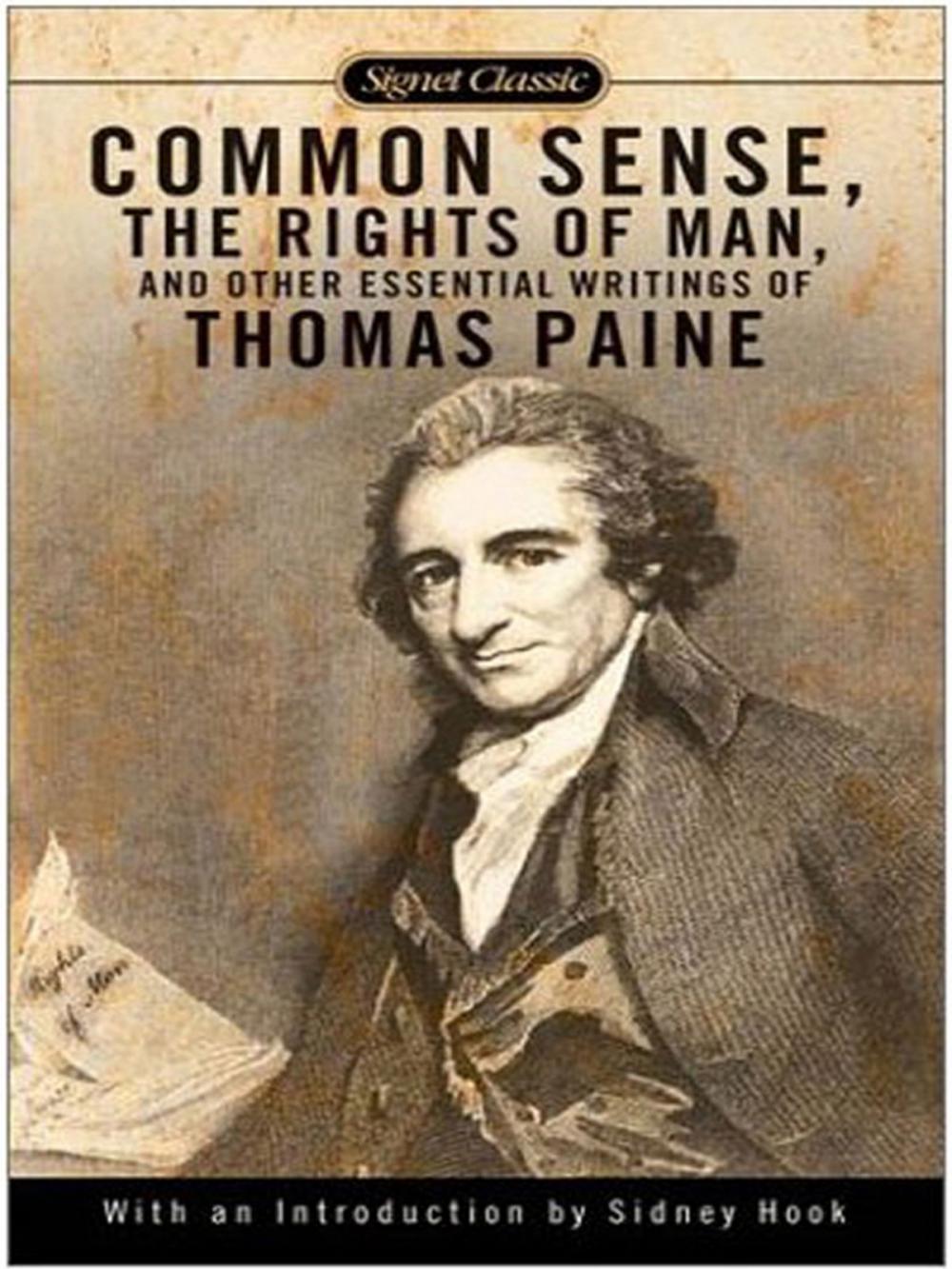 Big bigCover of Common Sense, The Rights of Man and Other Essential Writings of ThomasPaine