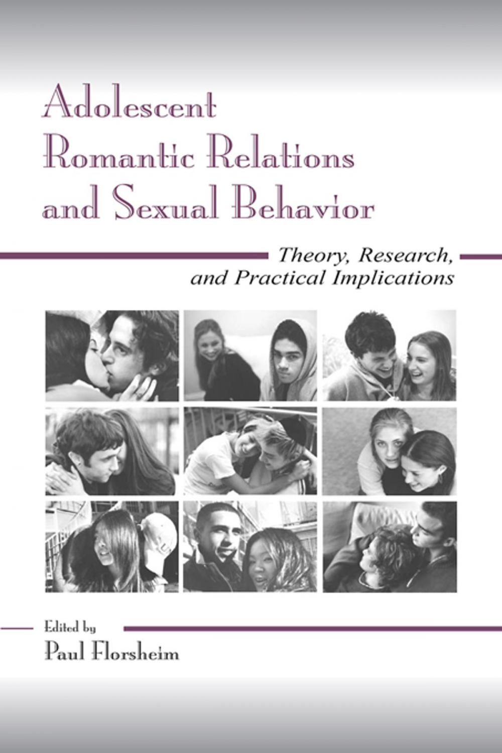 Big bigCover of Adolescent Romantic Relations and Sexual Behavior