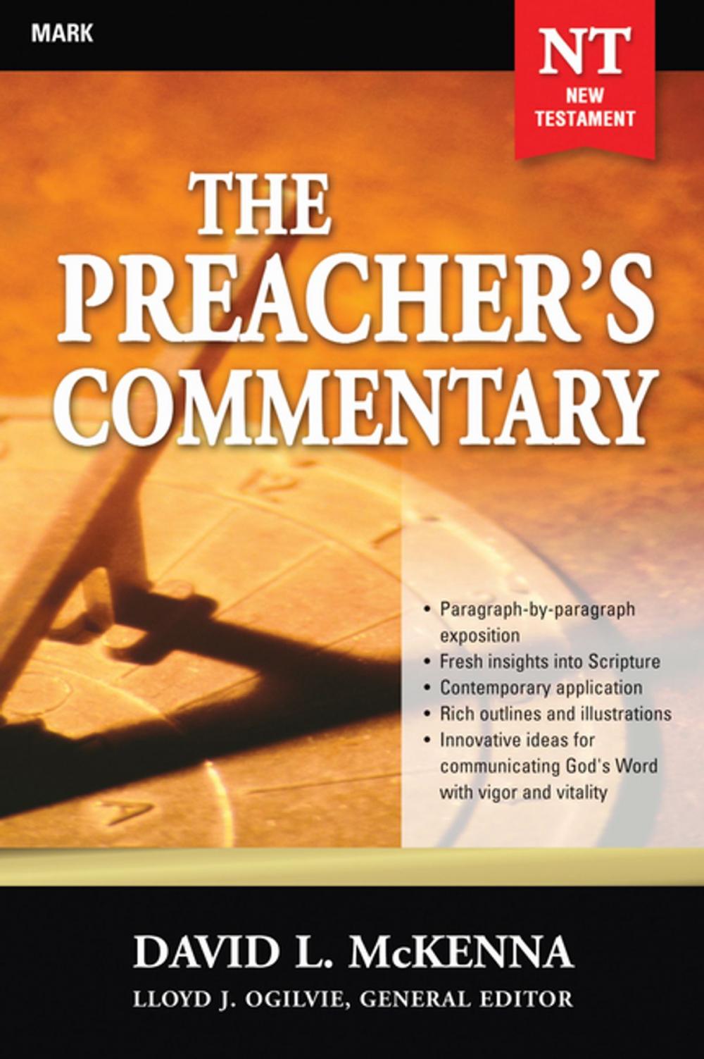Big bigCover of The Preacher's Commentary - Vol. 25: Mark
