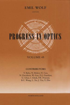 Cover of the book Progress in Optics by William Bolton