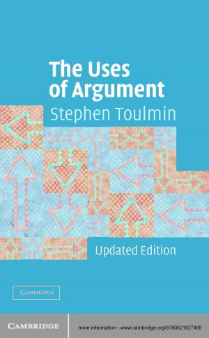 Cover of the book The Uses of Argument by 