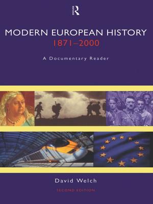 Cover of the book Modern European History 1871-2000 by Hugh McLeod