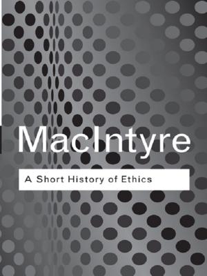 Book cover of A Short History of Ethics