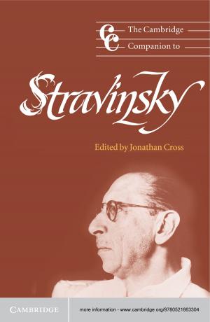 Cover of the book The Cambridge Companion to Stravinsky by Emma Mason