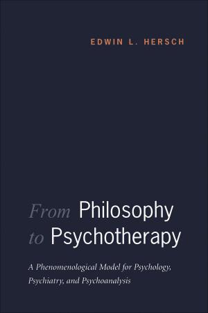 Cover of the book From Philosophy to Psychotherapy by Daved Muttart
