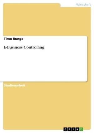 Cover of the book E-Business Controlling by Christine Tausch