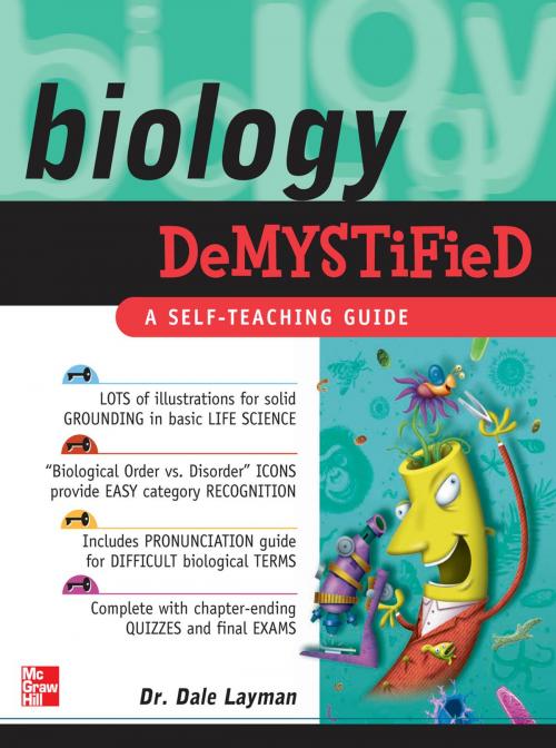 Cover of the book Biology Demystified by Dale Layman, McGraw-Hill Education