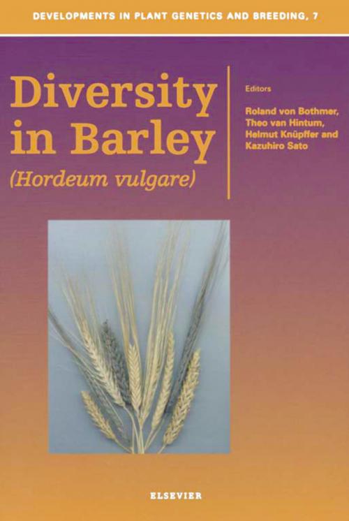 Cover of the book Diversity in Barley (Hordeum vulgare) by , Elsevier Science