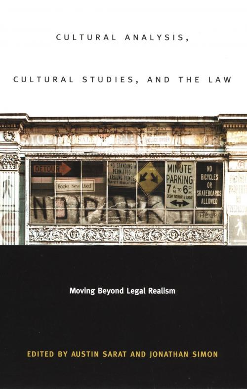 Cover of the book Cultural Analysis, Cultural Studies, and the Law by Naomi Mezey, Tobey Miller, Duke University Press