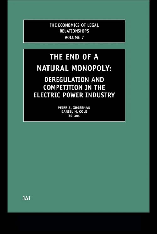 Cover of the book The End of a Natural Monopoly by , Taylor and Francis