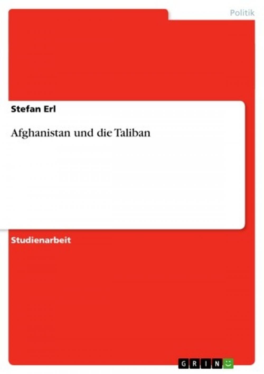 Big bigCover of Afghanistan und die Taliban