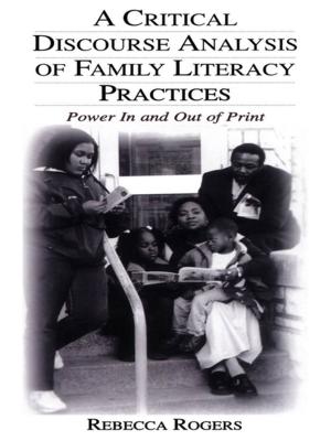 Cover of the book A Critical Discourse Analysis of Family Literacy Practices by Don Martindale