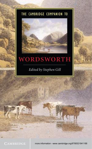 Cover of the book The Cambridge Companion to Wordsworth by Paul J. Zwier
