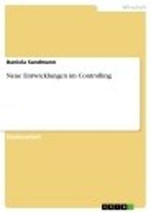 Cover of the book Neue Entwicklungen im Controlling by Vera Ande