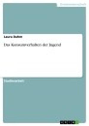 Cover of the book Das Konsumverhalten der Jugend by Natalie Züfle