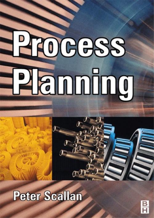 Cover of the book Process Planning by Peter Scallan, BSc, MSc, Elsevier Science