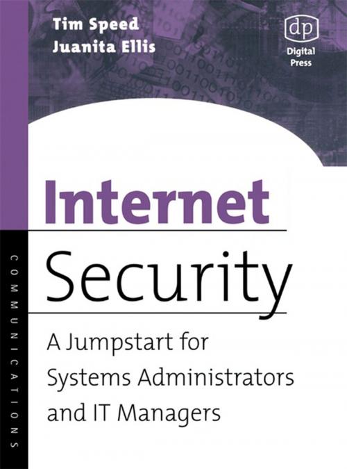 Cover of the book Internet Security by Tim Speed, Juanita Ellis, Elsevier Science
