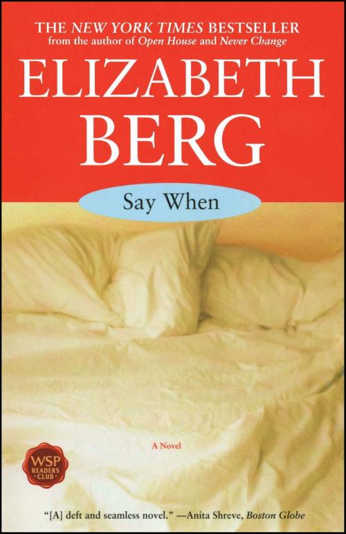 Cover of the book Say When by Elizabeth Berg, Atria Books