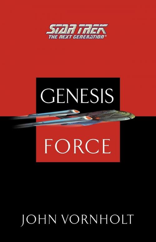 Cover of the book Star Trek: The Next Generation: Genesis Force by John Vornholt, Pocket Books/Star Trek