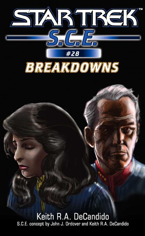 Cover of the book Star Trek: Breakdowns by Keith R. A. DeCandido, Pocket Books/Star Trek