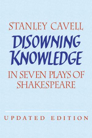 Cover of the book Disowning Knowledge by Jeffrey Meyer