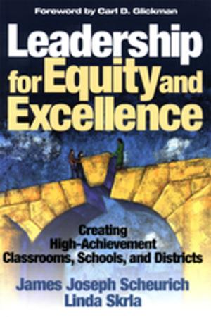 Cover of the book Leadership for Equity and Excellence by Professor Mick Cooper