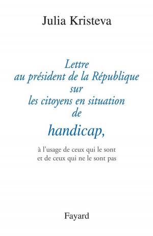 Cover of the book Lettre au président de la République sur les citoyens en situation de handicap, by Olivier Pastré