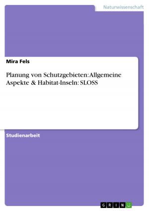 Cover of the book Planung von Schutzgebieten: Allgemeine Aspekte & Habitat-Inseln: SLOSS by Yannah Holzderber, G. Ackermann