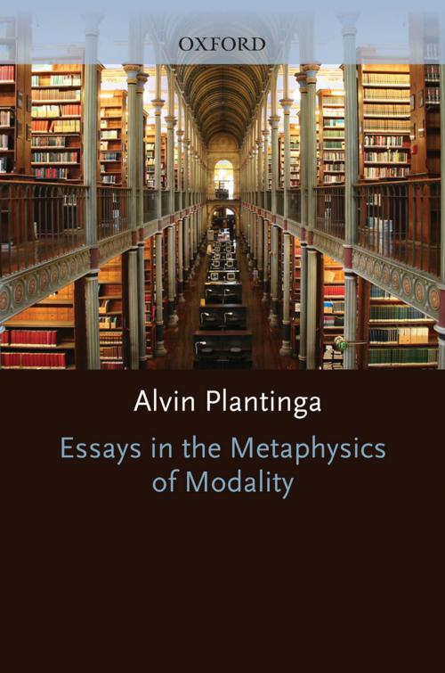 Cover of the book Essays in the Metaphysics of Modality by Alvin Plantinga, Oxford University Press