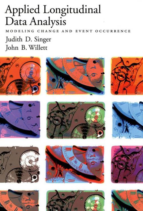 Cover of the book Applied Longitudinal Data Analysis by Judith D. Singer, John B. Willett, Oxford University Press