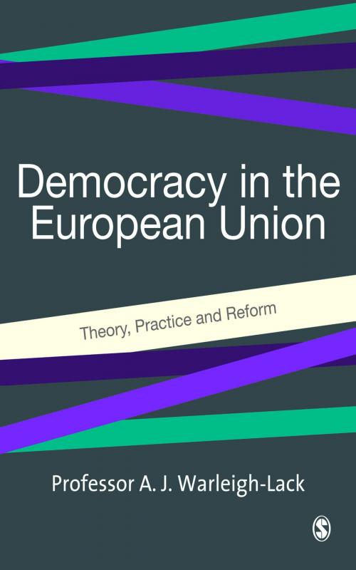 Cover of the book Democracy in the European Union by Professor Alex J F Warleigh-Lack, SAGE Publications