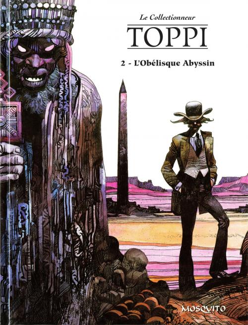 Cover of the book L'Obélisque Abyssin by Sergio Toppi, Sergio Toppi, Editions Mosquito