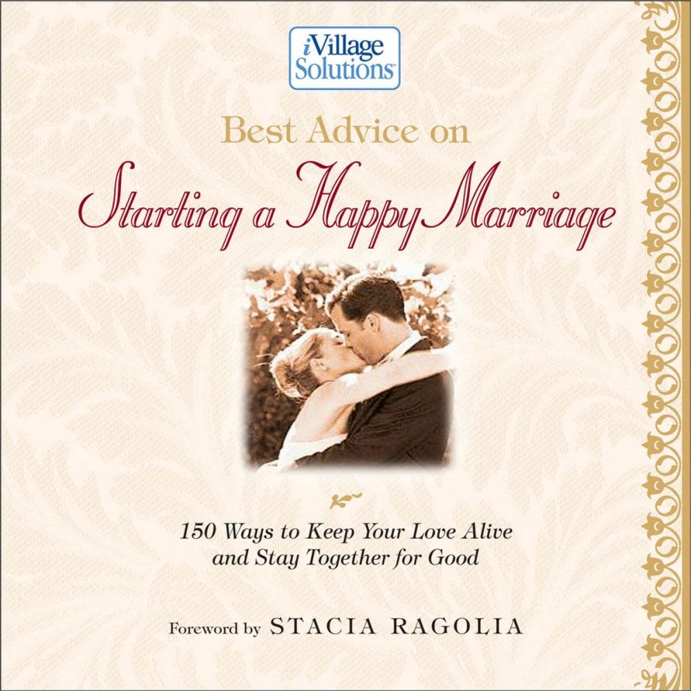 Big bigCover of Best Advice on Starting a Happy Marriage