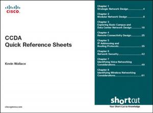 Cover of the book CCDA Quick Reference Sheets by Scott Granneman