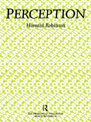 Cover of the book Perception by Johnstone, Peter
