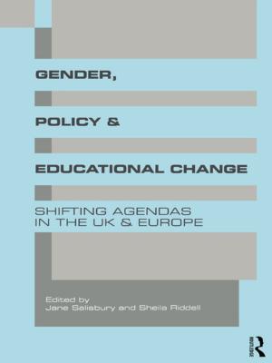 Cover of the book Gender, Policy and Educational Change by John Bellamy