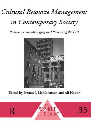 Cover of the book Cultural Resource Management in Contemporary Society by Robert L. Barker, Douglas M. Branson