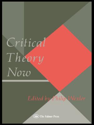 Cover of the book Critical Theory Now by Chris Guilding