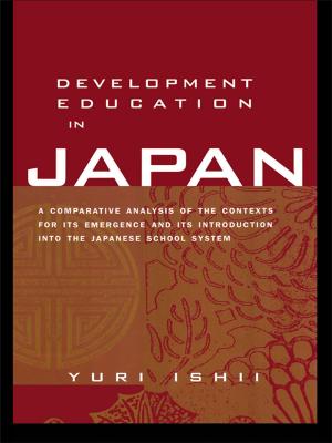 Cover of the book Development Education in Japan by Micah Merrick