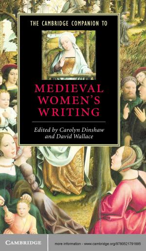 Cover of the book The Cambridge Companion to Medieval Women's Writing by Janet M. Box-Steffensmeier, John R. Freeman, Matthew P. Hitt, Jon C. W. Pevehouse