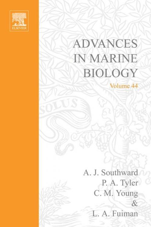 Cover of the book Advances in Marine Biology by Alan J. Southward, Paul A. Tyler, Lee A. Fuiman, Craig M. Young, Elsevier Science